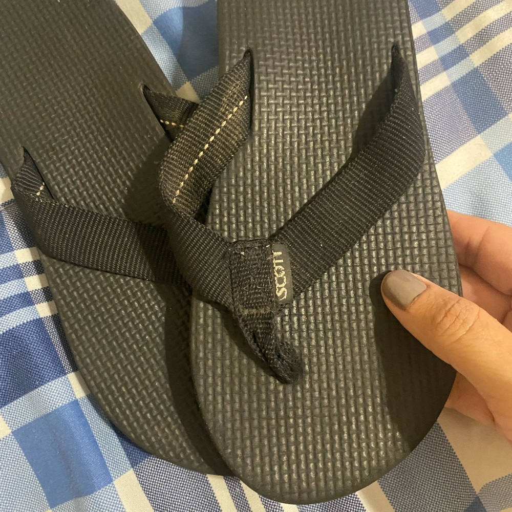 Preowned Scott black sandals size 13